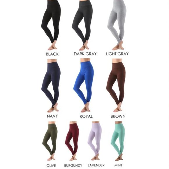 Highwaisted Breathable Cotton Leggings - Picture 7 of 7